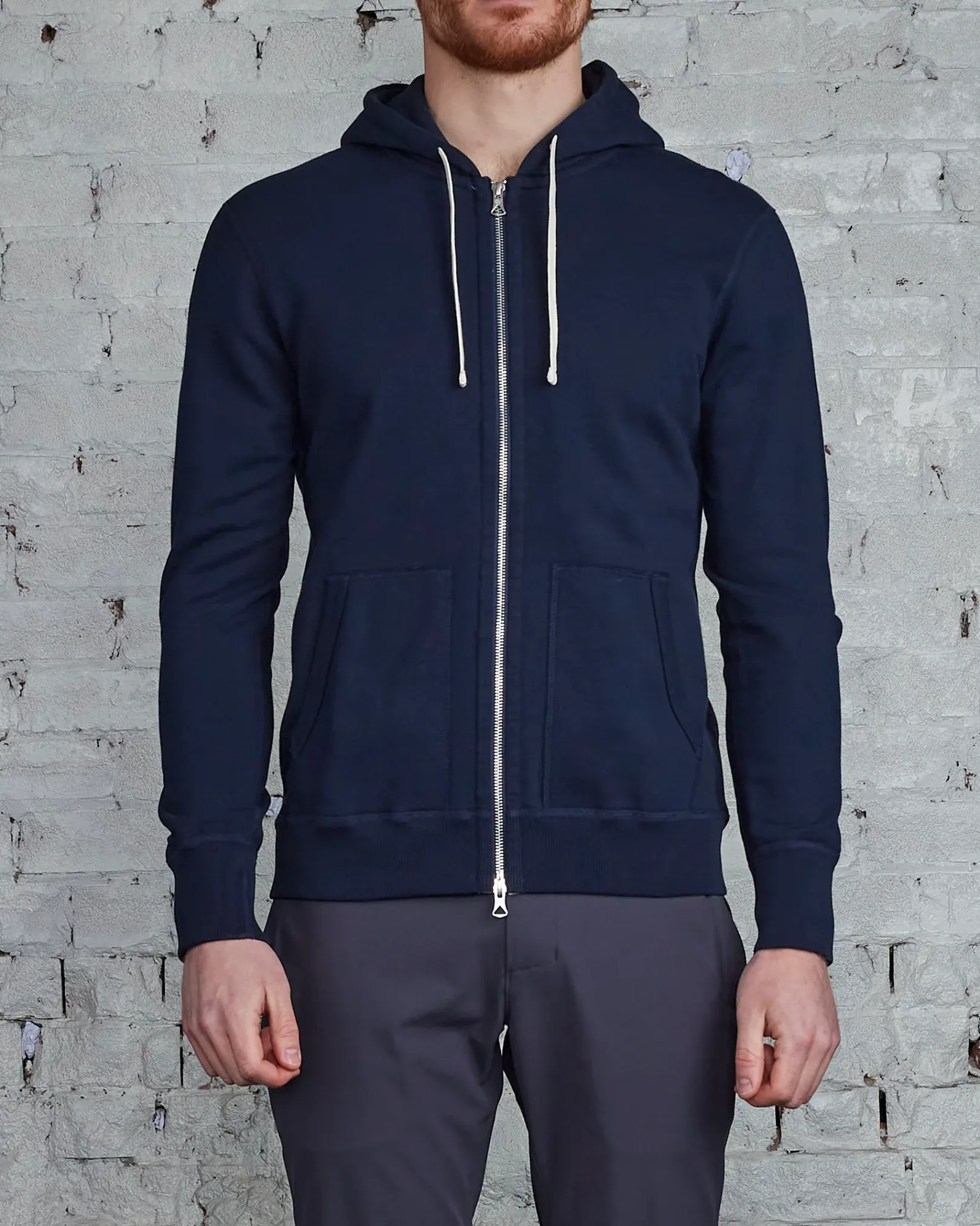 Best Reigning Champ Core Full Zip Hood Navy
