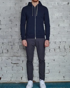 Best Reigning Champ Core Full Zip Hood Navy