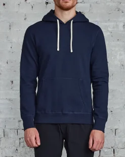 Online Reigning Champ Core Pullover Hood Navy