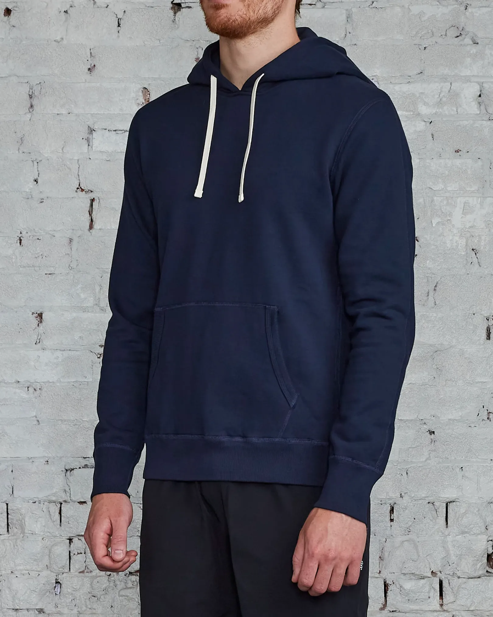 Online Reigning Champ Core Pullover Hood Navy