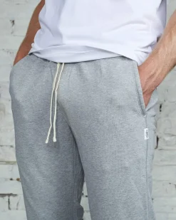 New Reigning Champ Core Sweatpant Heather Grey