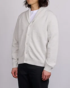 Outlet Reigning Champ Cotton Slub Laurel Cardigan Oyster