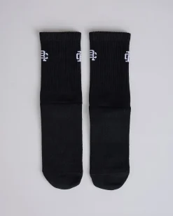 Clearance Reigning Champ Knit Classic Crew Sock Black