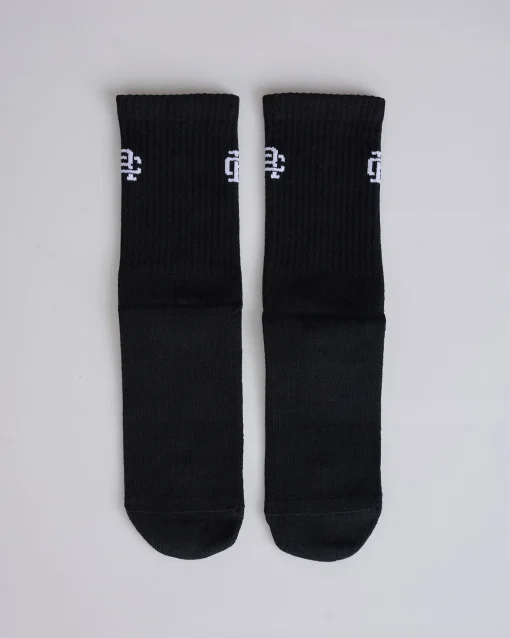 Clearance Reigning Champ Knit Classic Crew Sock Black
