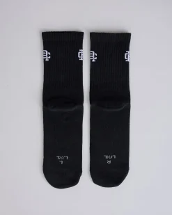 Clearance Reigning Champ Knit Classic Crew Sock Black