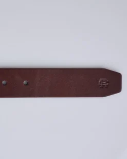 Sale Reigning Champ Leather Belt Brown