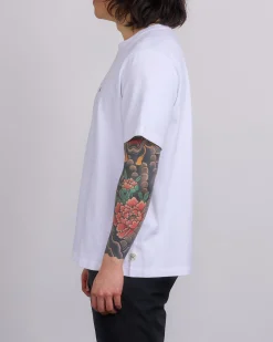 Sale Reigning Champ Midweight Lock-Up T-Shirt White