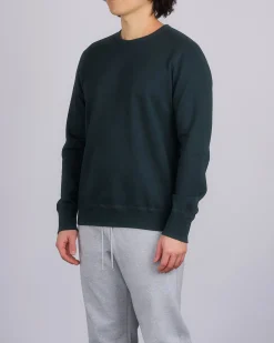 Clearance Reigning Champ Midweight Terry Slim Crewneck Petrol