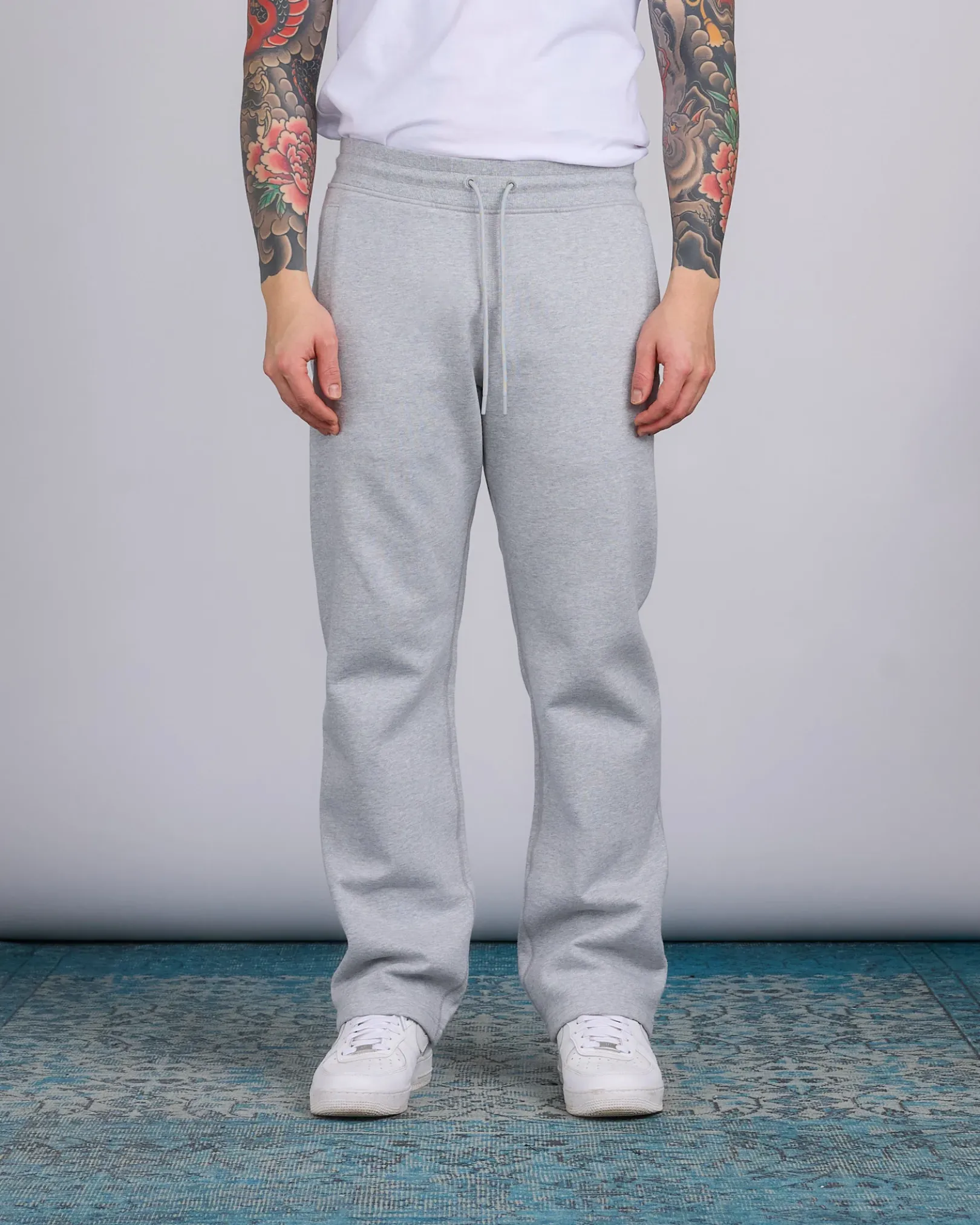 Outlet Reigning Champ Midweight Fleece Straight Leg Sweatpant Heather Grey