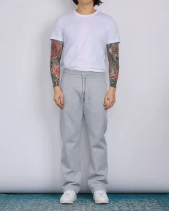 Outlet Reigning Champ Midweight Fleece Straight Leg Sweatpant Heather Grey