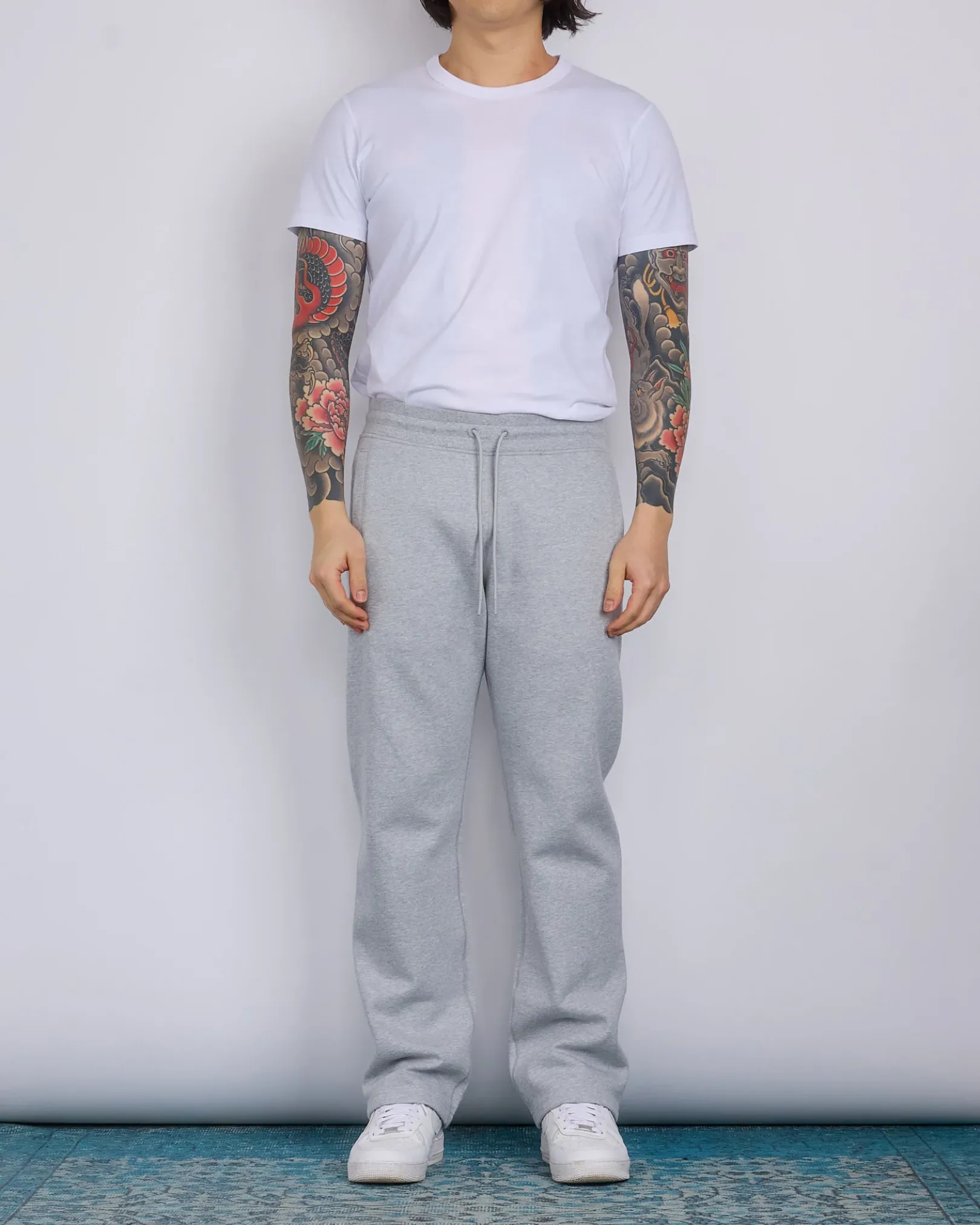 Outlet Reigning Champ Midweight Fleece Straight Leg Sweatpant Heather Grey