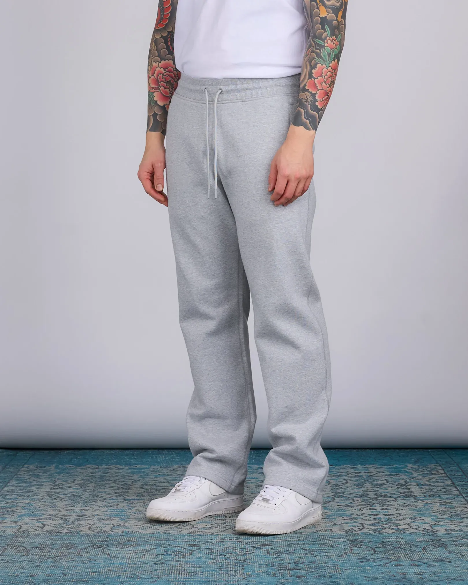 Outlet Reigning Champ Midweight Fleece Straight Leg Sweatpant Heather Grey