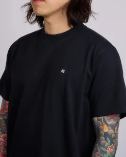 Hot Reigning Champ Midweight Lock-Up T-Shirt Black