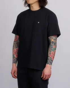 Hot Reigning Champ Midweight Lock-Up T-Shirt Black
