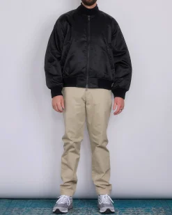 Sale Reigning Champ Nylon Woven Crew Jacket Black