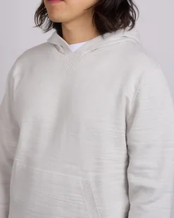 Hot Reigning Champ Slub Knit Hoody Oyster