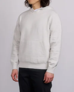 Hot Reigning Champ Slub Knit Hoody Oyster