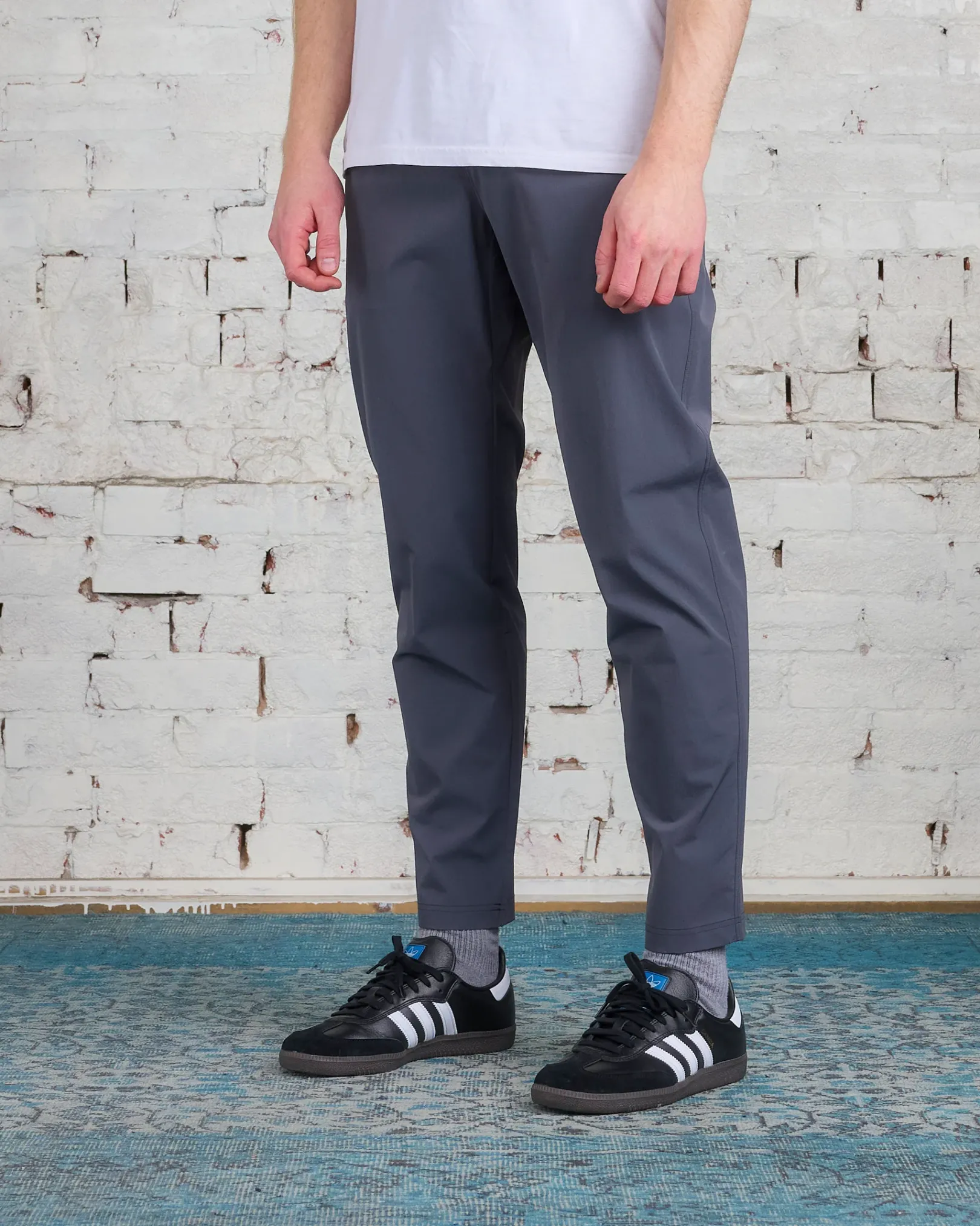 New Reigning Champ Stretch Nylon Field Pant Charcoal