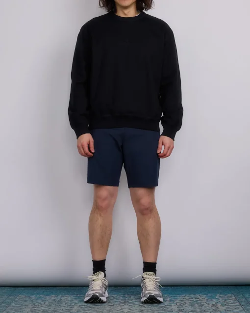 Outlet Reigning Champ Stretch Warp Knit Coach's 9" Short Navy