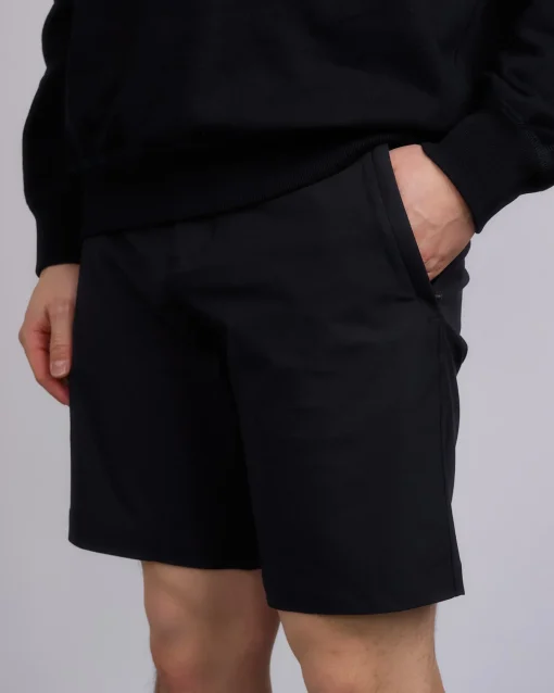 Sale Reigning Champ Stretch Warp Knit Coach's 9" Short Black
