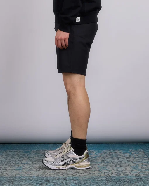 Sale Reigning Champ Stretch Warp Knit Coach's 9" Short Black