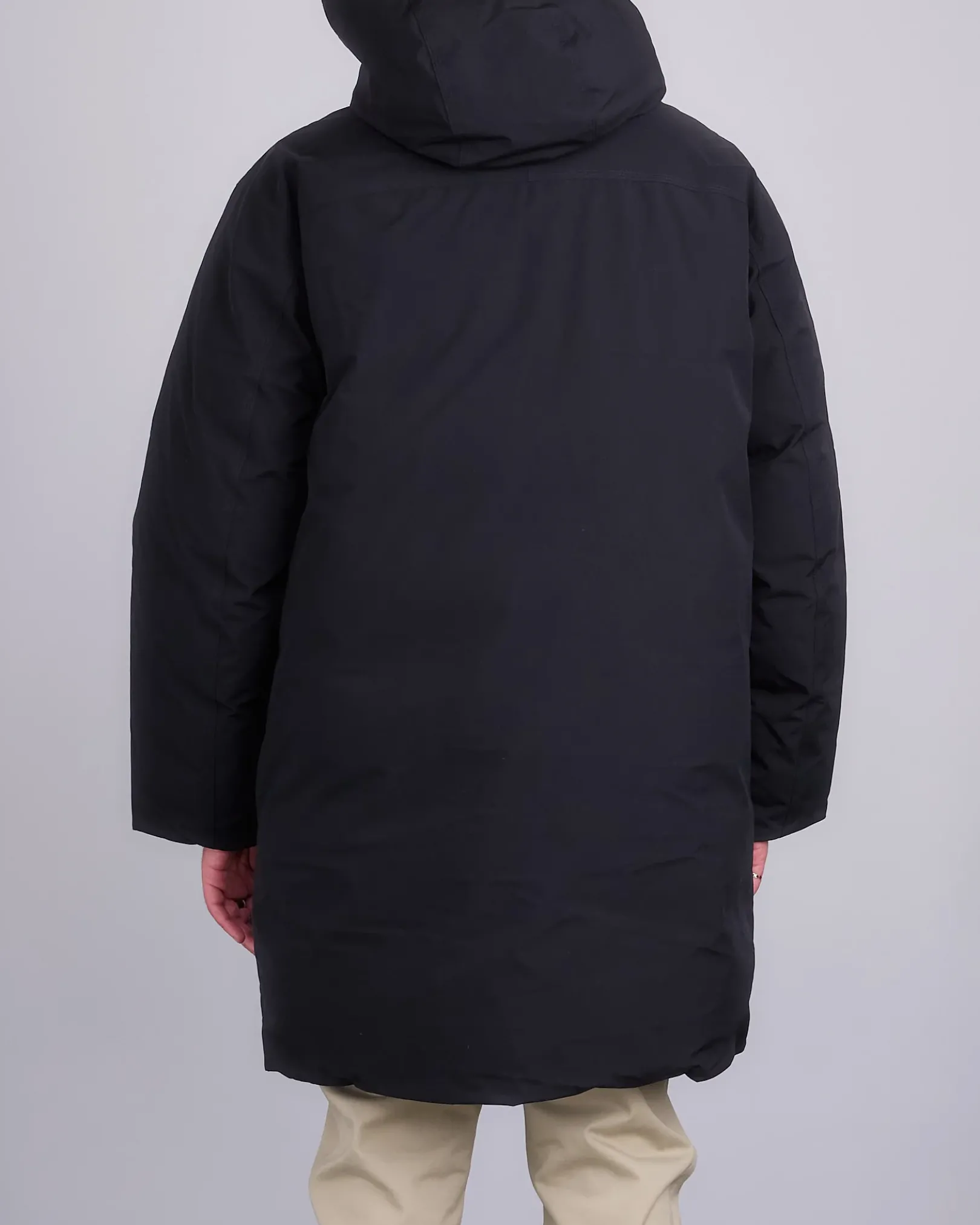 Clearance Reigning Champ Tech Nylon Sideline Parka Black