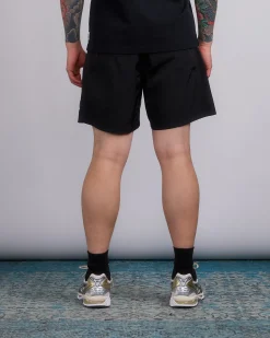 New Reigning Champ Textured Nylon Radar Short Black