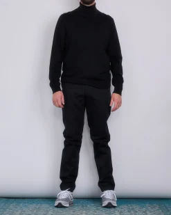 Fashion Reigning Champ Woven Cotton Chino Freshman Pant Black