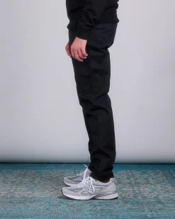 Fashion Reigning Champ Woven Cotton Chino Freshman Pant Black