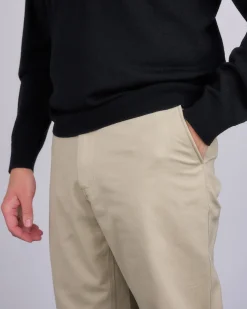 Discount Reigning Champ Woven Cotton Chino Freshman Pant Sand