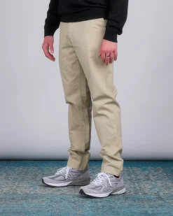 Discount Reigning Champ Woven Cotton Chino Freshman Pant Sand