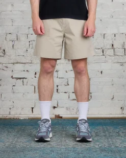 Outlet Reigning Champ Woven Solotex Cotton Ivy Short Dove