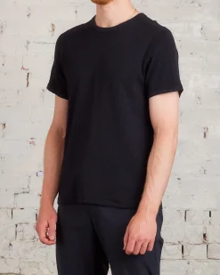 Best Reigning Champ 1x1 Slub Knit T-Shirt Black