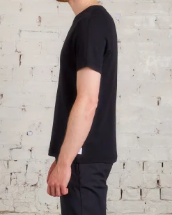 Best Reigning Champ 1x1 Slub Knit T-Shirt Black