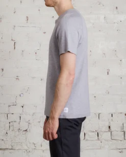 Outlet Reigning Champ 1x1 Slub Knit T-Shirt Heather Grey