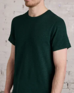 Clearance Reigning Champ 1x1 Slub T-Shirt British Racing Green