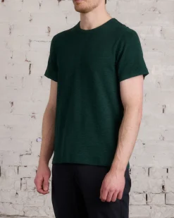 Clearance Reigning Champ 1x1 Slub T-Shirt British Racing Green