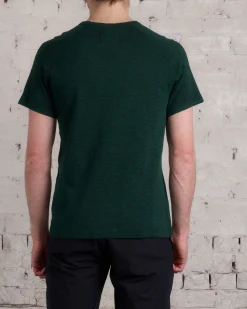 Clearance Reigning Champ 1x1 Slub T-Shirt British Racing Green