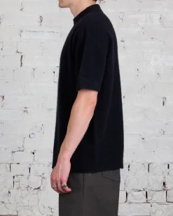 Discount Rick Owens Alpaca Tommy Kit Sweater Black