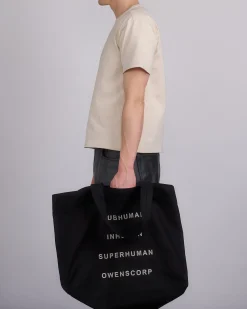 New Rick Owens Beach Tote Bag Inhuman Black Pearl