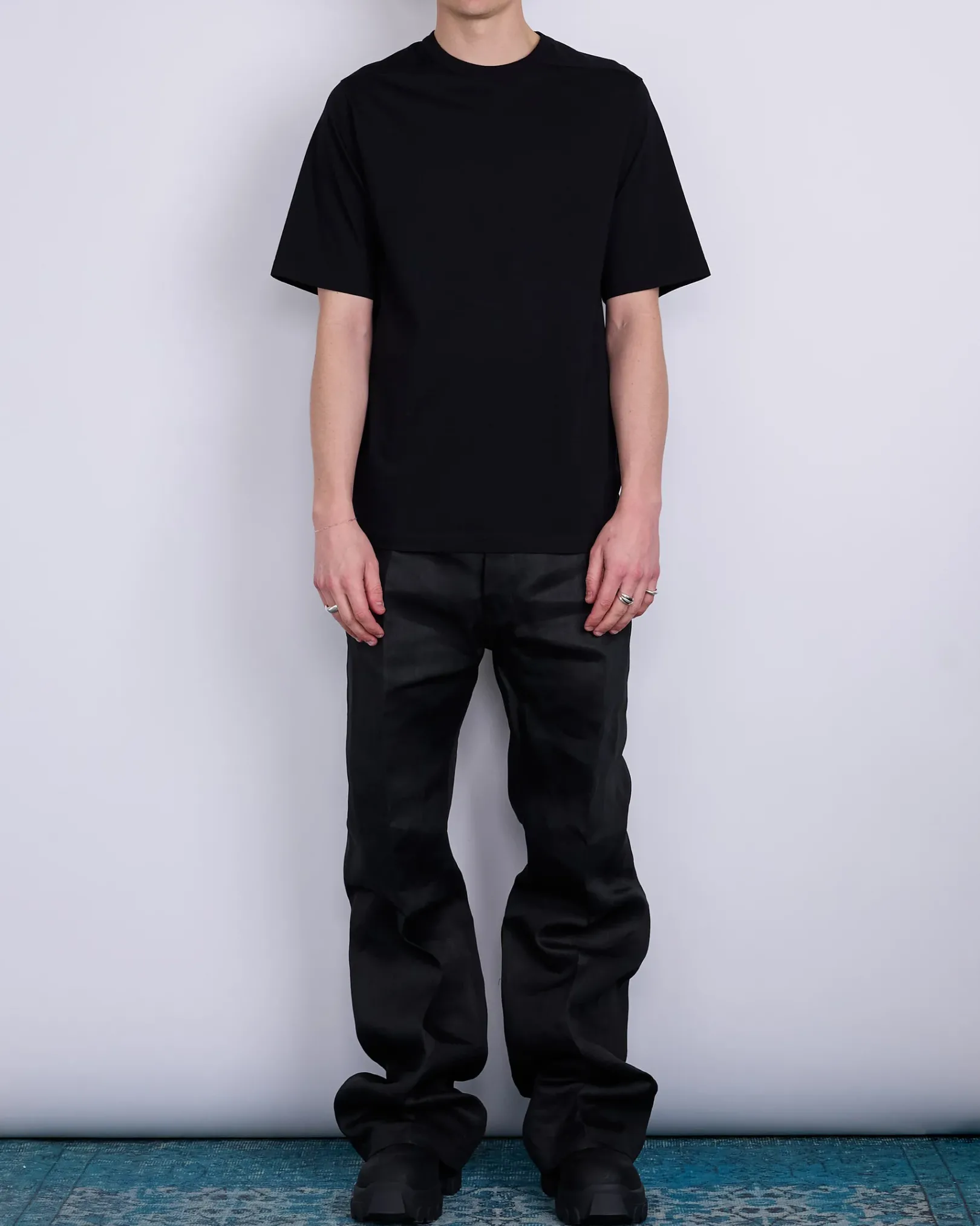Best Rick Owens Brad T-Shirt JA Jersey Black