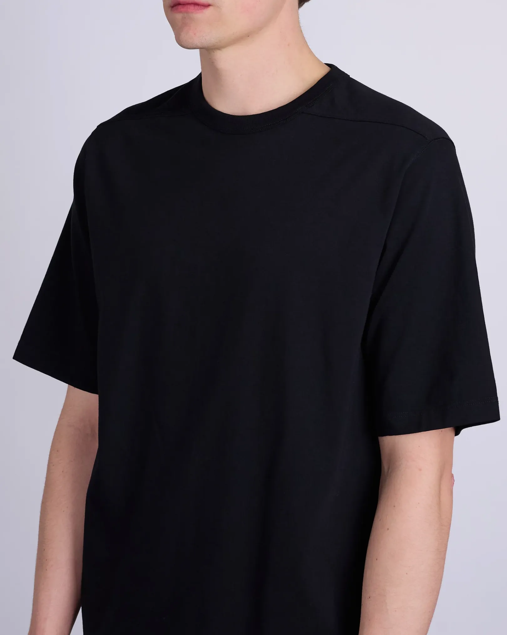 Best Rick Owens Brad T-Shirt JA Jersey Black
