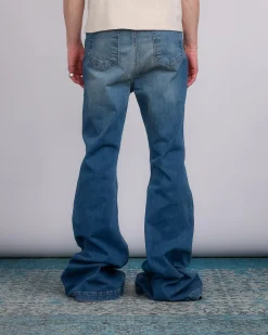 Best DRKSHDW Rick Owens Bolan Btcut Jn Strtch Dnm Wshd Indigo