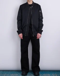 Outlet DRKSHDW Rick Owens Classic Flight Jacket MU Black
