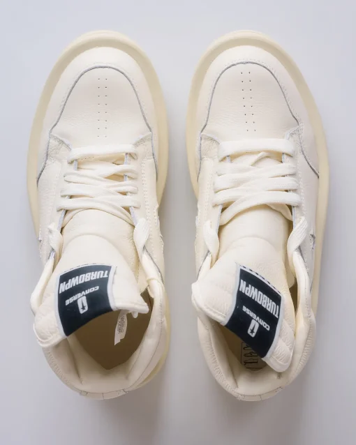 Online DRKSHDW Rick Owens Converse TURBOWPN White White