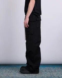 Hot DRKSHDW Rick Owens Creatch Wide Cargo Cotton Canvas Black