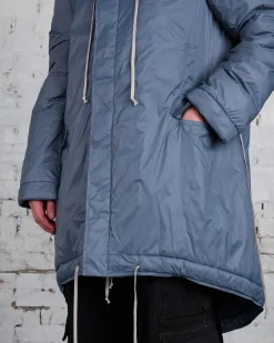 Sale DRKSHDW Rick Owens Fishtail Parka Recycled Nylon Stone
