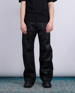 Outlet DRKSHDW Rick Owens Geth Jeans 13oz Foil Denim Black