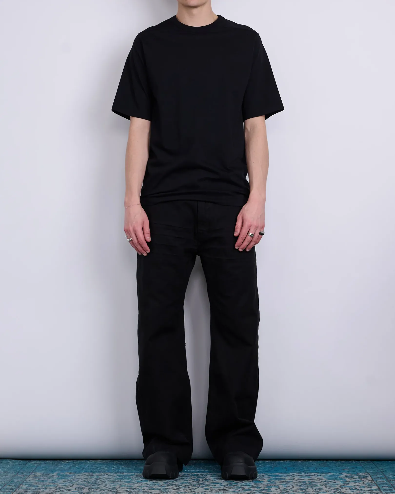 Online DRKSHDW Rick Owens Geth Jeans Cotton Canvas Black