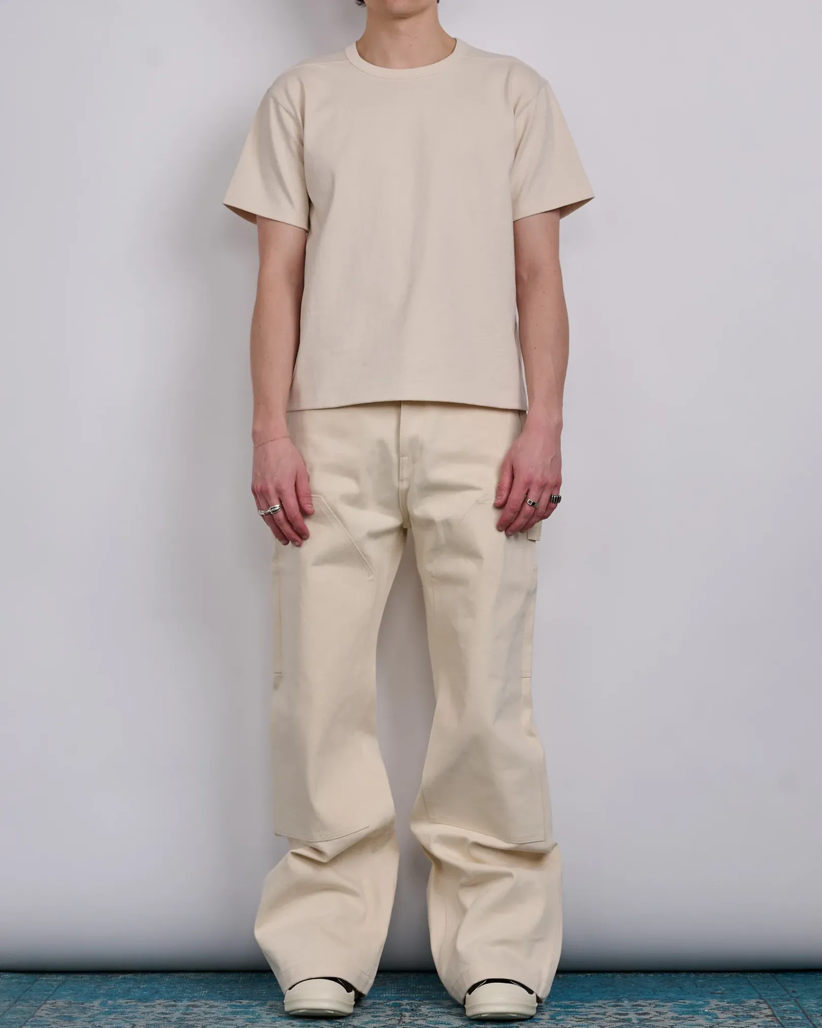 Online DRKSHDW Rick Owens MIJ Dble Knee Geth Jn 16oz Denim Ntrl